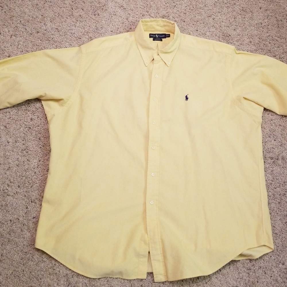 Mens long sleeve Polo by Ralph Lauren